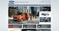 Desktop Screenshot of ford.biacomex.pl